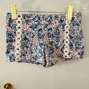 Lilly Pulitzer sz 12 girls shorts